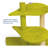 Bermudez 44.5'' H Cat Tree