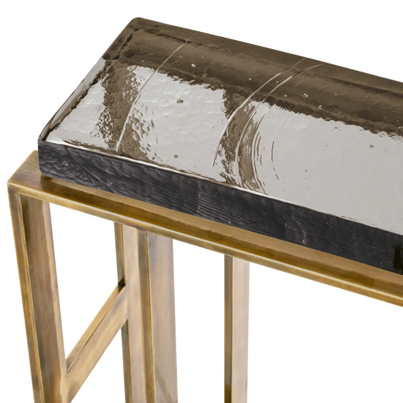 Pierre Glass End Table