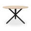 Daryen Round Solid Wood Base Dining Table-1568449620
