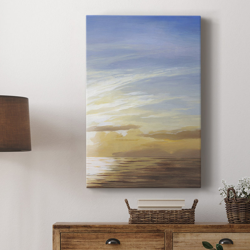 Luminous Waters II - Gallery Cavas sur mesure, H 18 po x l 12 po