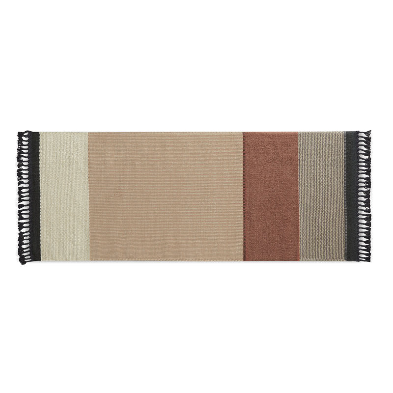 Right On Wool Striped Area Rug