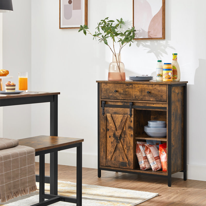 Assante 70cm Sideboard, Brown