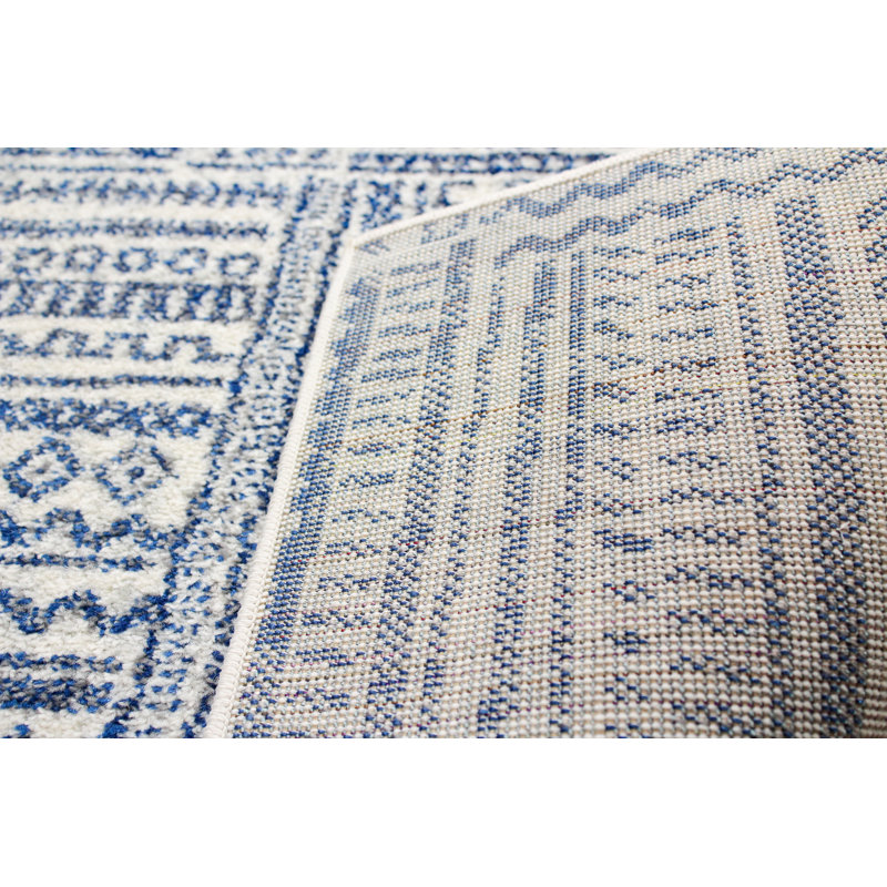 Hynes Geometric Area Rug, Rectangle 152 x 229cm