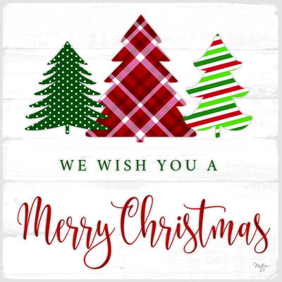 «We Wish You a Merry Christmas» par Mollie B. - reproduction imprimée