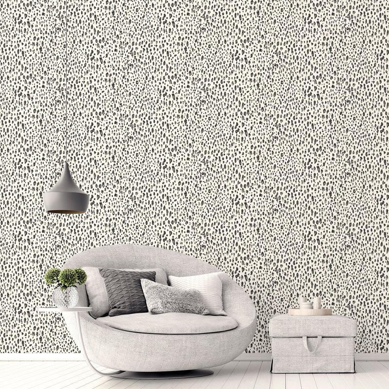 Rouleau d'impression Meiling, Blanc / noir