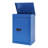 Wall-Mount Mailbox Blue Mailbox Rust-Resistant Mail Box