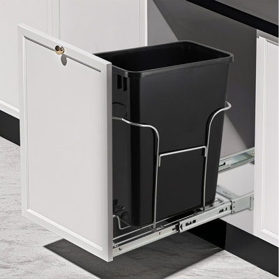 Stainless Steel Kitchen Rubbish Bin
