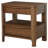 Walnut 2-Drawer Nightstand, Bedside Table