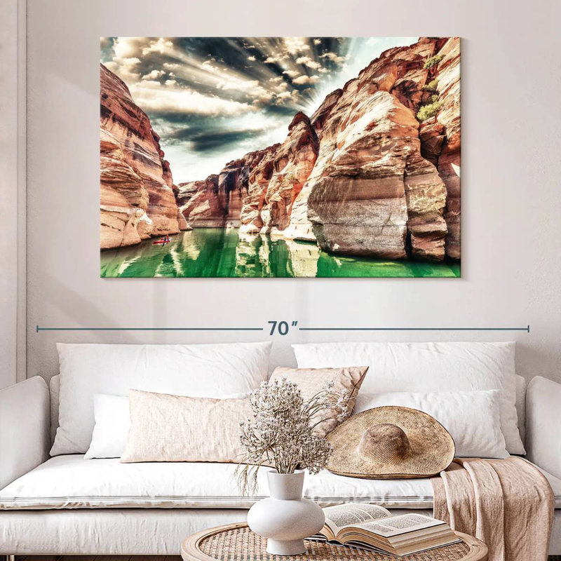 Alvord Lake Powell Sunset Journey, 34" H x 51" W