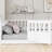 White Twin Bed
