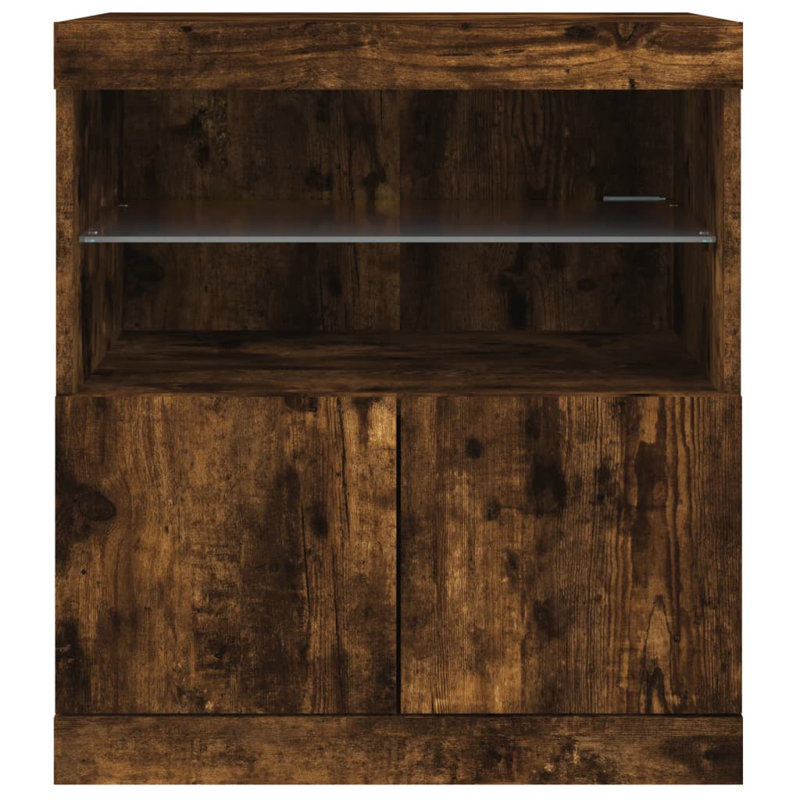 Basilisa 60cm Sideboard, Smoked Oak