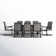 Alyah Rectangular 8 - Person 84'' Long Dining Set