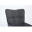 Chaise berçante moderne, fauteuil oscillant rembourré-12685869