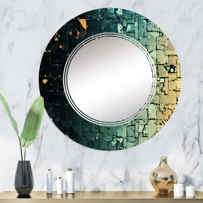 Miroir mural sans cadre Prasann, 32 po x 32 po