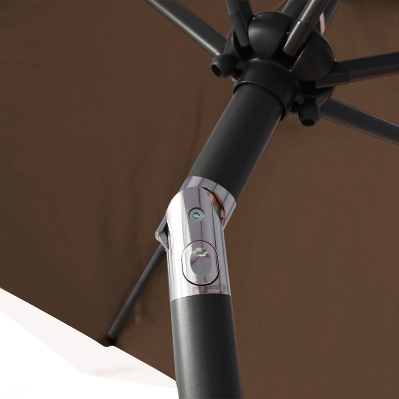 300cm Market Parasol, Coffee