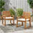 DELLA WOOD KD ARMCHAIR
