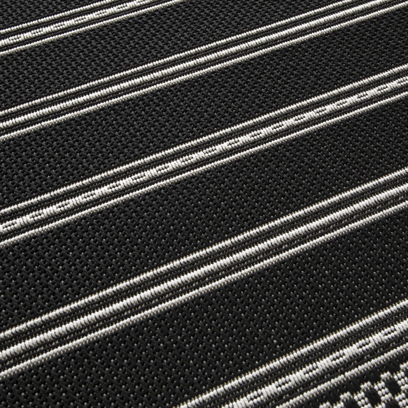 Norayr Black Area Rug, Rectangle 120 x 170cm