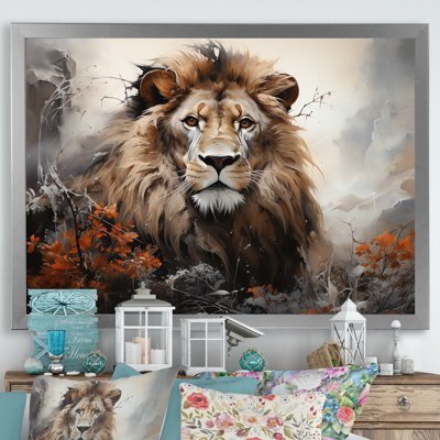 Élémentaire harmonie du lion - impression