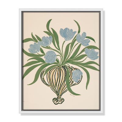 Colette "La Poire Blue Tulips" Print