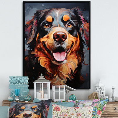 Bernese Mountain Majesty I sur toile