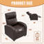Canapé-lit simple en cuir PU, fauteuil de salon avec support lombaire-1955931144