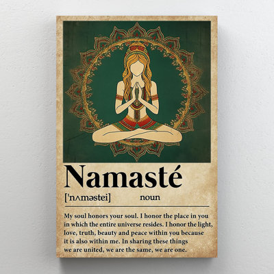 Kulo Namaste sur toile, impression