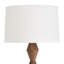 Crew Walnut Buffet Lamp (Black Shade)-1628947799