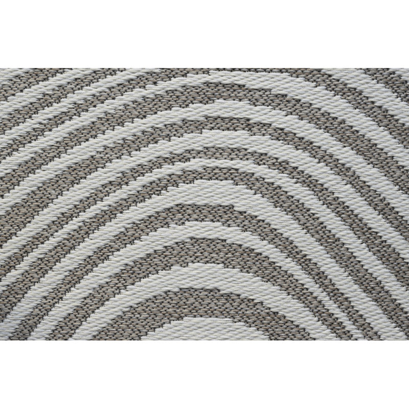 Jatinder Flatweave Polypropylene Beige Rug, Rectangle 200 x 290cm