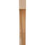 3 1/2"W x 12"D x 24"H Huntington Smooth Corbel, Western Red Cedar-963801504-963801478-963801479