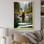 «Avais Brown Green Moose Oceanic Serenity», reproduction sur toile