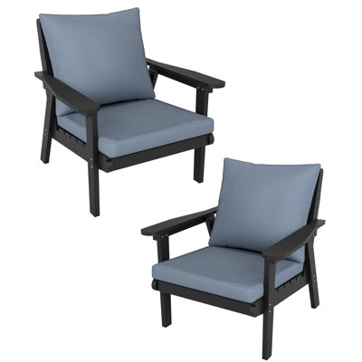 Hdpe Outdoor 2-Piece Set Single Chair