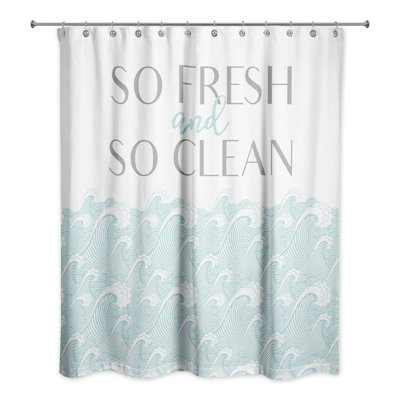 Rideau de douche simple abstract