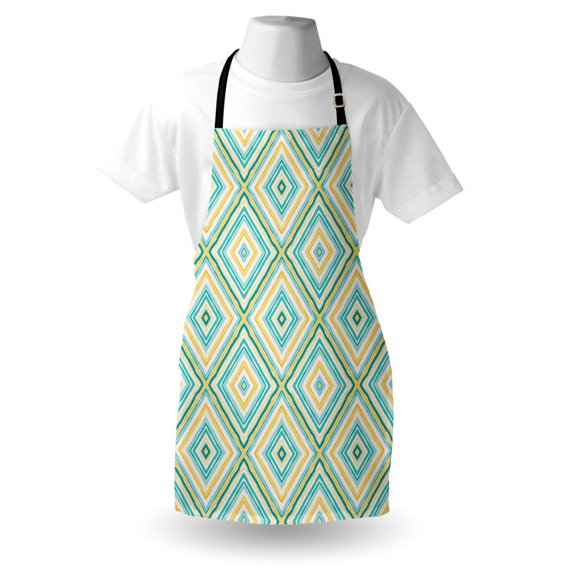 Geometric Bib Apron