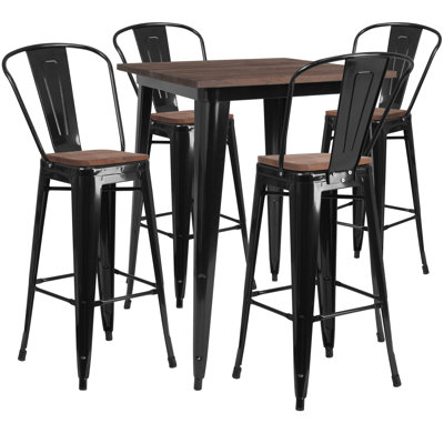 Prins 5 Piece Dining Set by Williston Forge