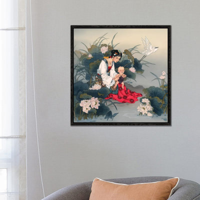 His Fathers Eyes - Painting on Canvas