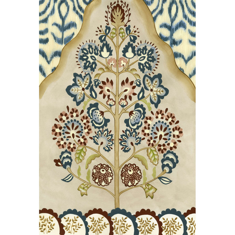 " Tapestry Tree I ", 12" H x 8" W