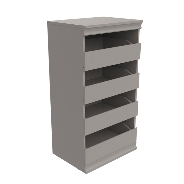 Modular Storage 21.38" W Drawer Unit with 4 Drawers