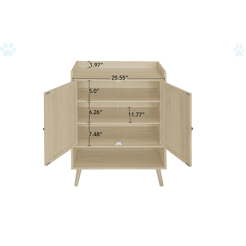 Armoire de rangement pour chaussures autoportante et moderne, pour entrée