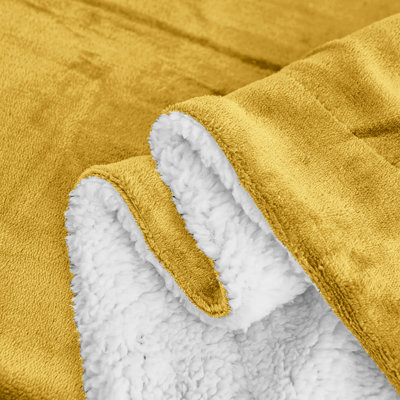 Sherpa Throw Blanket