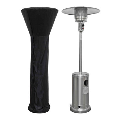 Antjedine Stainless Steel Propane Standing Patio Heater