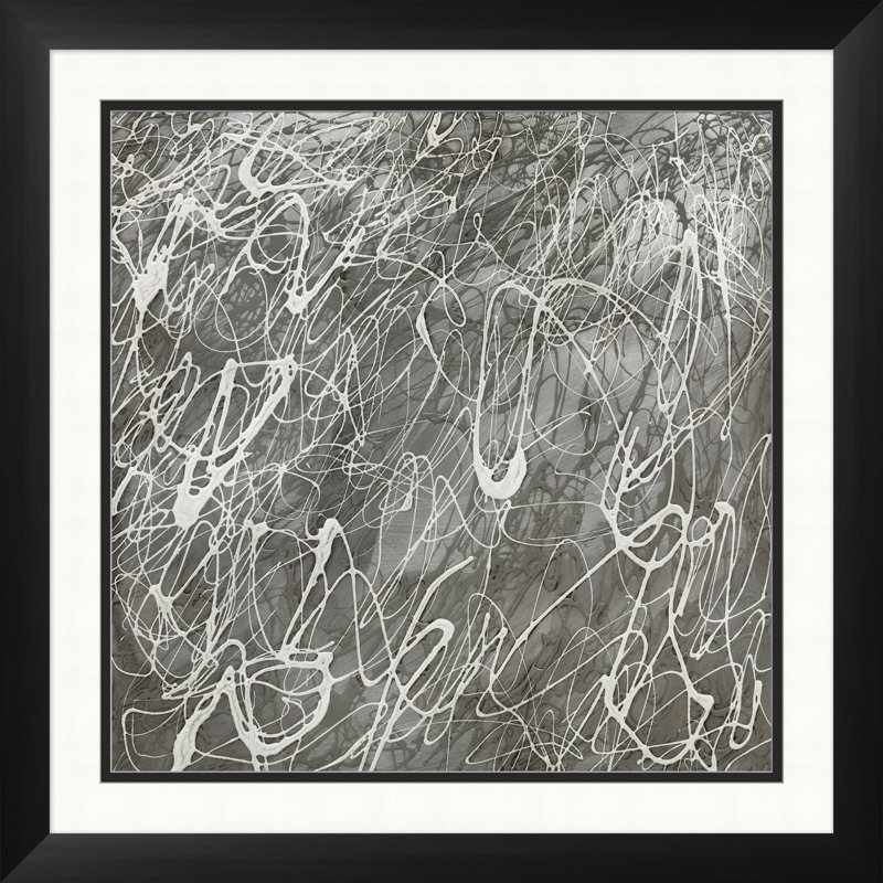Gray Expressionism 2 Print