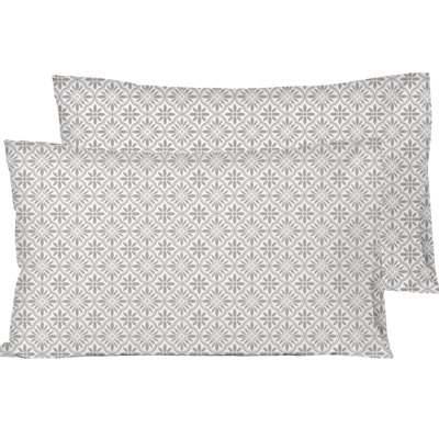 Digital Printed Patterned Fabric Pillowcases Set