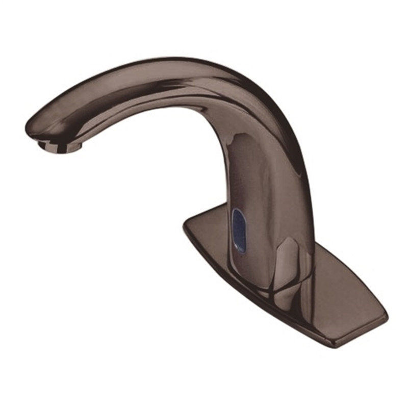 Robinet à capteur commercial en bronze huilé Lano - élégance sans contact avec fabrication en laiton durable
