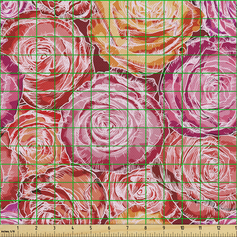 Chonte Romantic Roses Multi-purpose Fabric