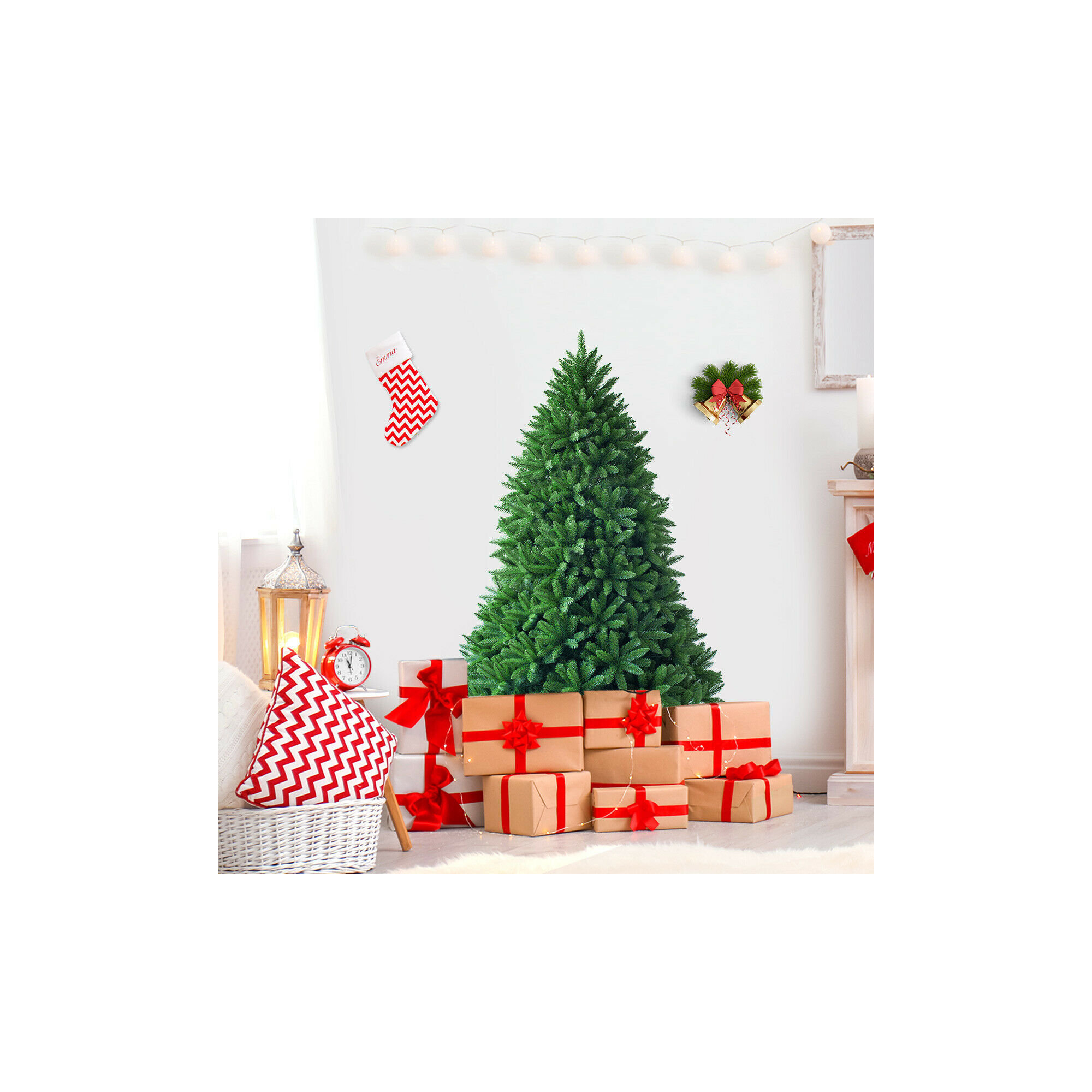 Artificial Fir Christmas Tree, 5' H