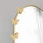 Burgan Metal Flat Floor Mirror