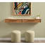 Console flottante en bois de manguier McCutcheon-2075694577