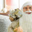 Figurine de père Noël 35 po