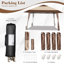 Leotis 4m x 4m Steel Patio Gazebo