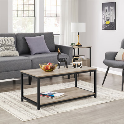 Frame Coffee Table with Storage
